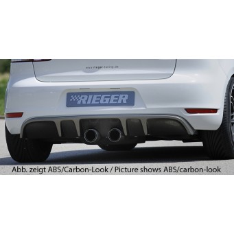 Rieger rear skirt insert VW Golf 6