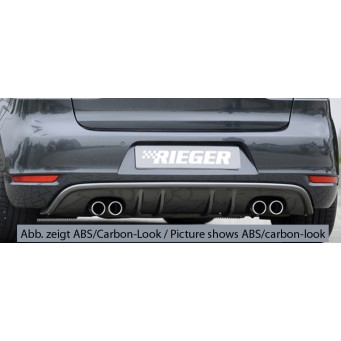 Rieger rear skirt insert VW Golf 6 GTD