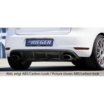 Rieger rear skirt insert VW Golf 6 GTI