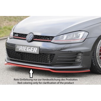 Rieger front splitter only for GTI/GTD VW Golf 7 GTD