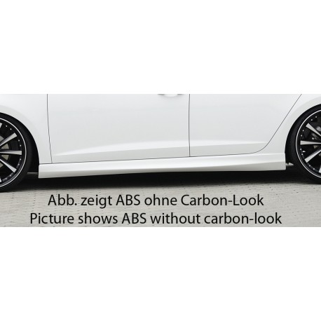 Rieger side skirt VW Golf 7 GTD
