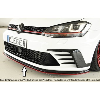 Rieger front splitter only GTI Clubsport VW Golf 7 GTI Clubsport