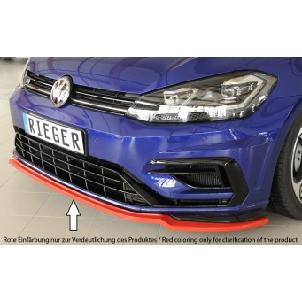 Rieger front splitter only for R / R-Line VW Golf 7 R