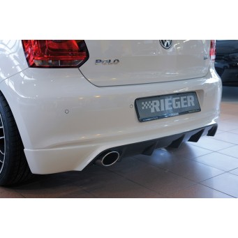 Rieger rear skirt extension VW Polo 6 (6R)