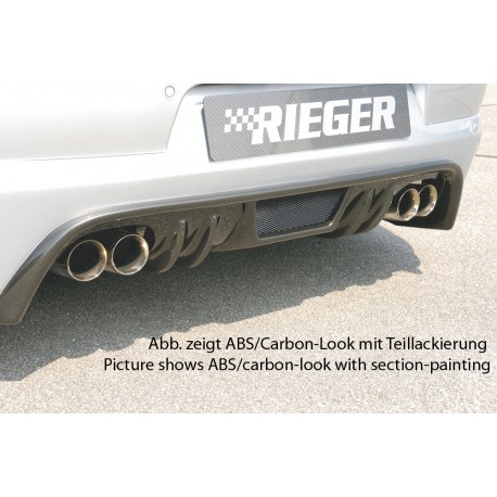Rieger rear skirt extension   VW Eos (1F)