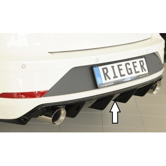 Rieger rear skirt insert Seat Leon FR (5F)