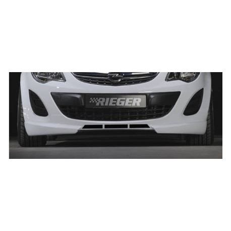 Rieger front spoiler lip Opel Corsa D