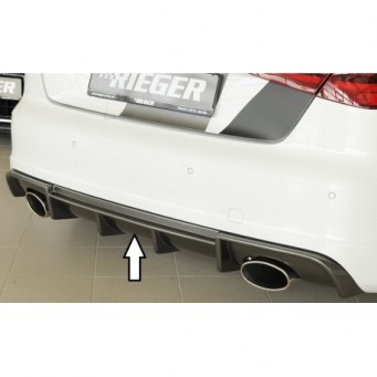 Rieger rear skirt insert Audi A3 (8V)