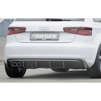 Rieger rear skirt insert Audi A3 (8V)