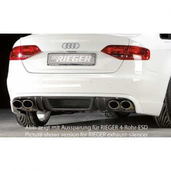 Rieger rear skirt extension Audi A4 (B8/B81)